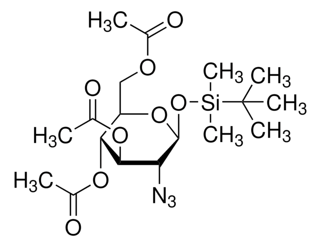 1 O tert Butyldimethylsilyl 2 azido 2 deoxy β D glucopyranoside 3 4 6