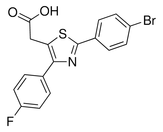 2 4 Bromophenyl 4 4 Fluorophenyl 1 3 Thiazol 5 Yl Acetic Acid