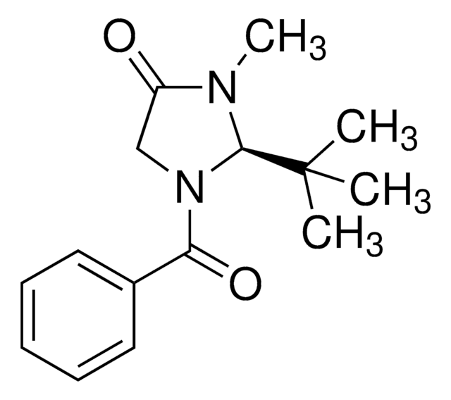 R 1 Benzoyl 2 Tert Butyl 3 Methyl 4 Imidazolidinone 99 Sigma Aldrich