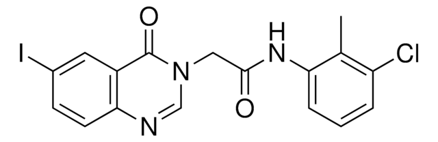 N 3 CHLORO 2 METHYLPHENYL 2 6 IODO 4 OXO 3 4H QUINAZOLINYL