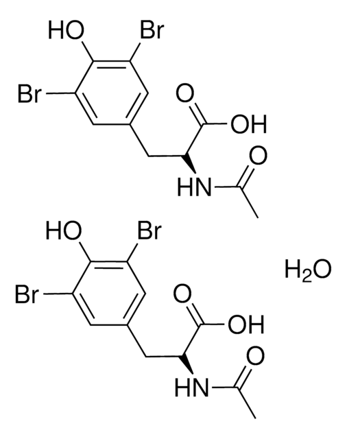 N Acetyl Dibromo L Tyrosine Hemihydrate Aldrichcpr Sigma Aldrich