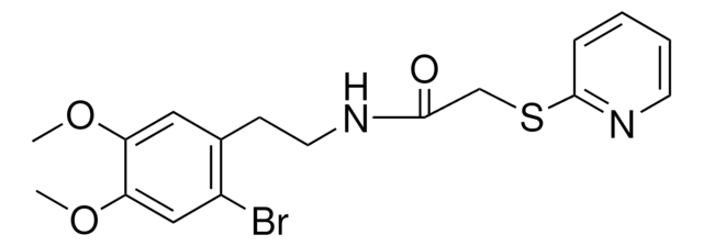 N 2 2 BROMO 4 5 DIMETHOXY PHENYL ETHYL 2 PYRIDIN 2 YLSULFANYL