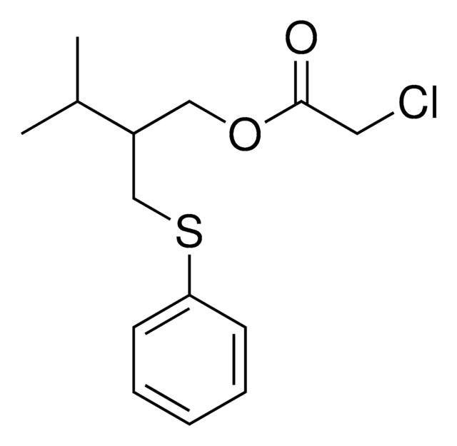 3 METHYL 2 PHENYLSULFANYL METHYL BUTYL CHLOROACETATE AldrichCPR