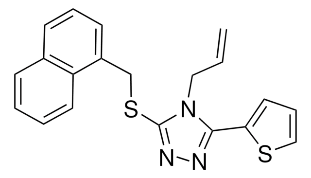 4 ALLYL 5 2 THIENYL 4H 1 2 4 TRIAZOL 3 YL 1 NAPHTHYLMETHYL SULFIDE