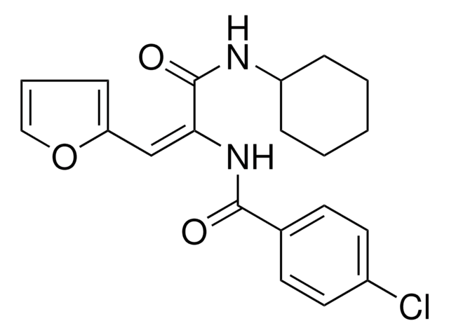 4 CHLORO N 1 CYCLOHEXYLAMINO CARBONYL 2 2 FURYL VINYL BENZAMIDE