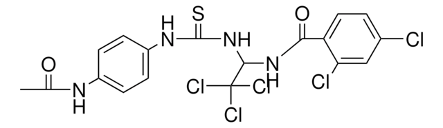 N 1 3 4 AC AMINO PH THIOUREIDO 2 2 2 TRICHLORO ET 2 4 DICHLORO