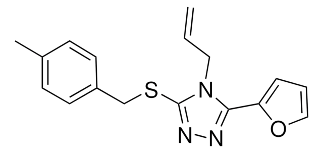 4 ALLYL 3 2 FURYL 5 4 METHYLBENZYL THIO 4H 1 2 4 TRIAZOLE