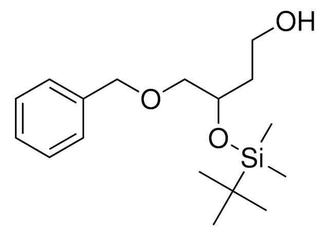 4 BENZYLOXY 3 TERT BUTYL DIMETHYL SILYL OXY 1 BUTANOL AldrichCPR