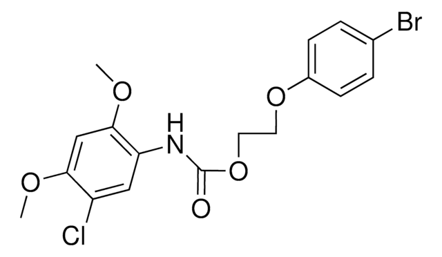 Bromophenoxy Ethyl N Chloro Dimethoxyphenyl Carbamate