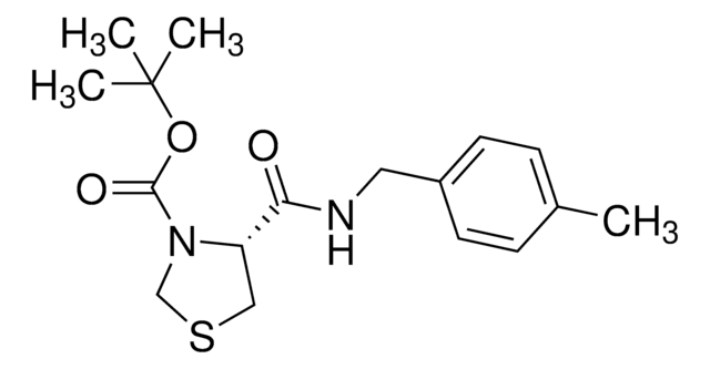 Tert Butyl R 4 4 Methylbenzyl Carbamoyl Thiazolidine 3 Carboxylate