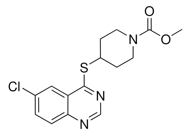 METHYL 4 6 CHLORO 4 QUINAZOLINYL THIO 1 PIPERIDINECARBOXYLATE