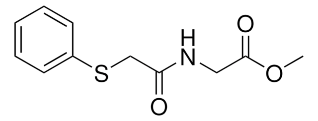 2 PHENYLSULFANYL ACETYLAMINO ACETIC ACID METHYL ESTER AldrichCPR