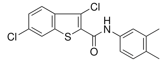 3 4 DICHLORO N 4 METHOXYPHENYL 1 BENZOTHIOPHENE 2 CARBOXAMIDE