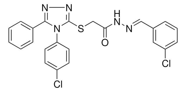 N E 3 CHLOROPHENYL METHYLIDENE 2 4 4 CHLOROPHENYL 5 PHENYL 4H