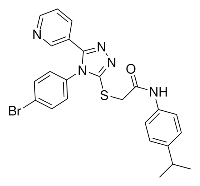 2 4 4 BROMOPHENYL 5 3 PYRIDINYL 4H 1 2 4 TRIAZOL 3 YL SULFANYL N