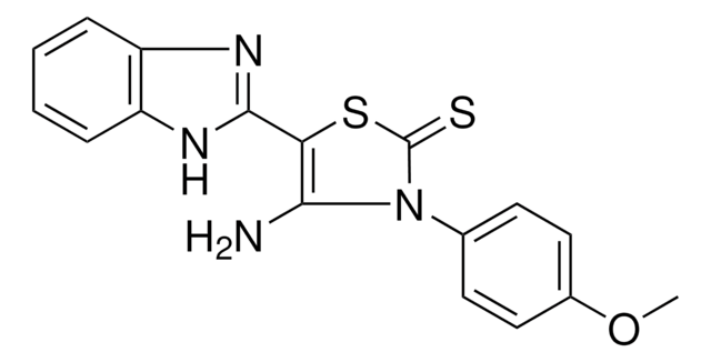 4 AMINO 5 1H BENZIMIDAZOL 2 YL 3 4 METHOXYPHENYL 1 3 THIAZOLE 2 3H