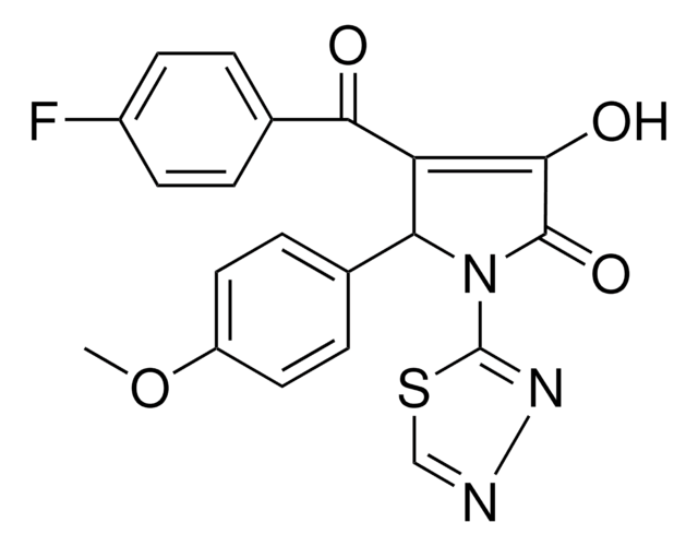 4 4 FLUOROBENZOYL 3 HYDROXY 5 4 METHOXYPHENYL 1 1 3 4 THIADIAZOL 2