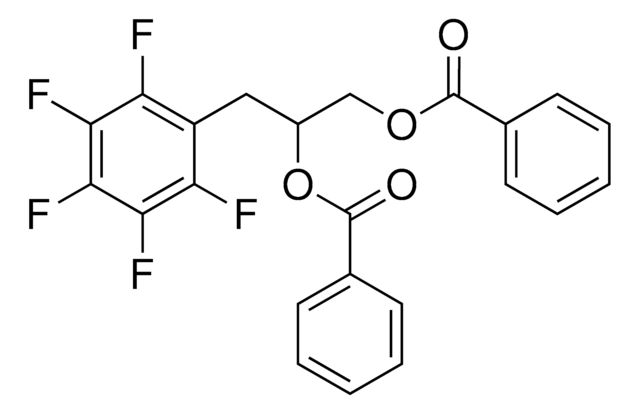 2 BENZOYLOXY 3 2 3 4 5 6 PENTAFLUOROPHENYL PROPYL BENZOATE