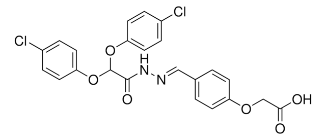 4 2 BIS 4 CHLOROPHENOXY ACETYL CARBOHYDRAZONOYL PHENOXY ACETIC ACID