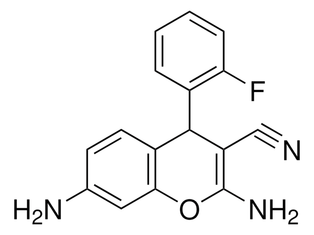 2 7 DIAMINO 4 2 FLUORO PHENYL 4H CHROMENE 3 CARBONITRILE AldrichCPR