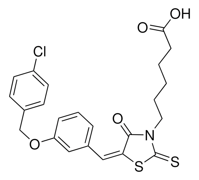 6 5E 5 3 4 CHLOROBENZYL OXY BENZYLIDENE 4 OXO 2 THIOXO 1 3