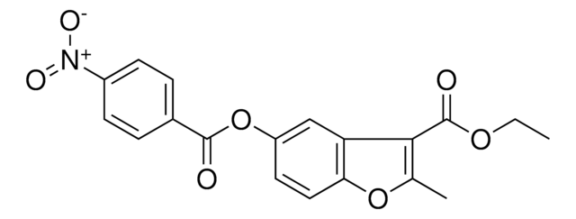 2 METHYL 5 4 NITRO BENZOYLOXY BENZOFURAN 3 CARBOXYLIC ACID ETHYL