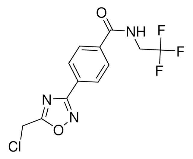 4 5 Chloromethyl 1 2 4 Oxadiazol 3 Yl N 2 2 2 Trifluoroethyl