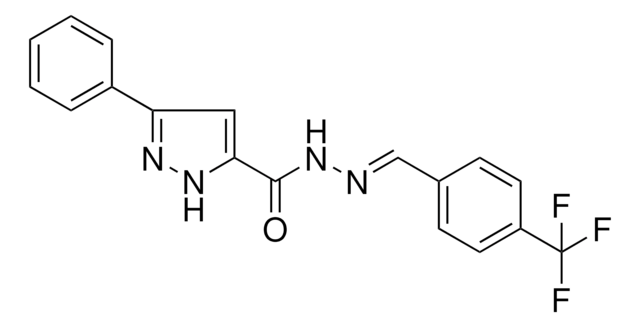 3 PHENYL N 4 TRIFLUOROMETHYL BENZYLIDENE 1H PYRAZOLE 5