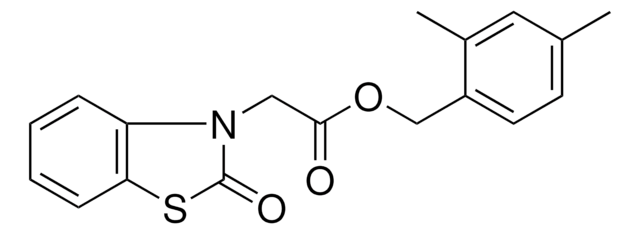 2 OXO BENZOTHIAZOL 3 YL ACETIC ACID 2 4 DIMETHYL BENZYL ESTER