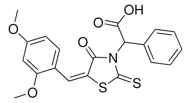 5E 5 2 4 DIMETHOXYBENZYLIDENE 4 OXO 2 THIOXO 1 3 THIAZOLIDIN 3 YL