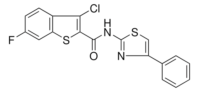 Cl Fluoro Benzo B Thiophene Carboxylic Acid Phenyl Thiazol