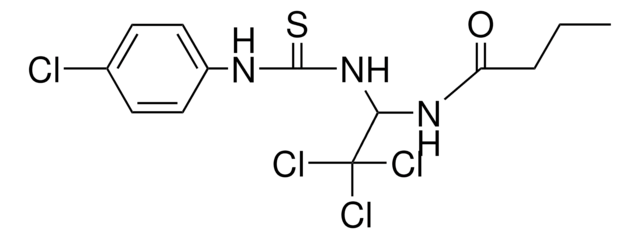 N 2 2 2 TRICHLORO 1 3 4 CHLORO PHENYL THIOUREIDO ETHYL BUTYRAMIDE