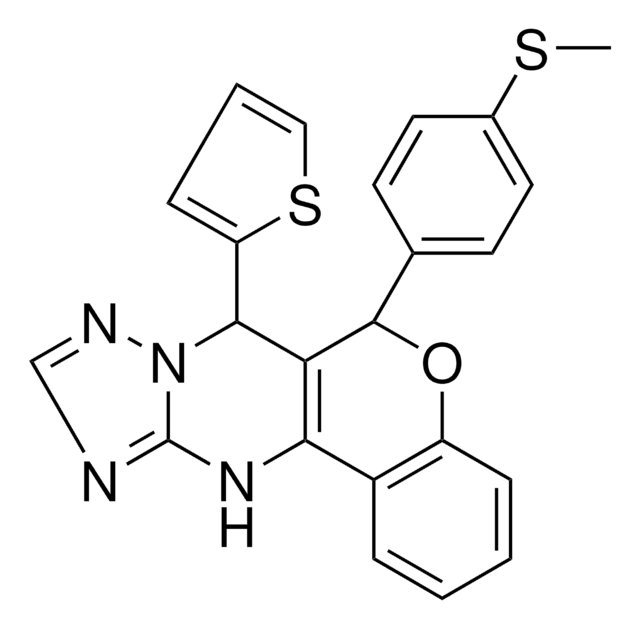 METHYL 4 7 2 THIENYL 7 12 DIHYDRO 6H CHROMENO 4 3 D 1 2 4 TRIAZOLO