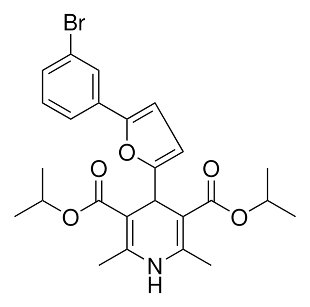 DIISOPROPYL 4 5 3 BROMOPHENYL 2 FURYL 2 6 DIMETHYL 1 4 DIHYDRO 3 5