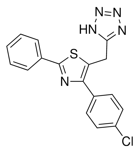 5 4 4 Chlorophenyl 2 Phenyl 1 3 Thiazol 5 Yl Methyl 1H Tetraazole