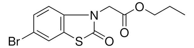 Bromo Oxo Benzothiazol Yl Acetic Acid Propyl Ester Aldrichcpr