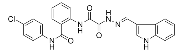 N 4 CHLORO PH 2 2 1H INDOL 3 YLMETHYLENE HYDRAZINO OXO AC AMINO