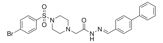 N E 1 1 BIPHENYL 4 YLMETHYLIDENE 2 4 4 BROMOPHENYL SULFONYL