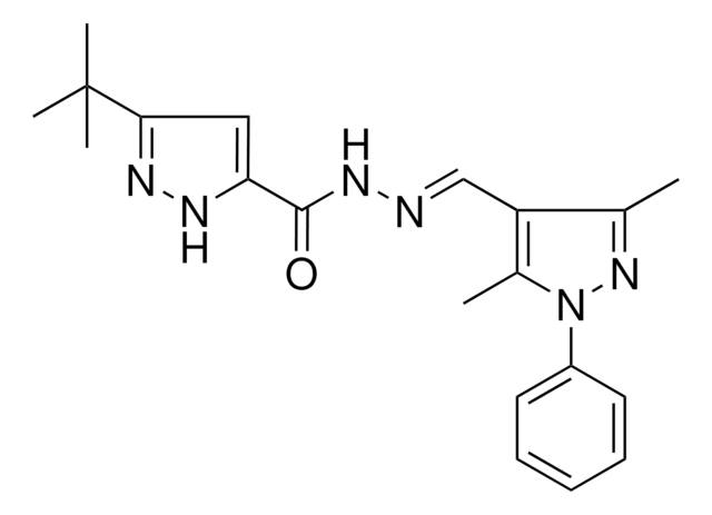 3 TERT BUTYL N E 3 5 DIMETHYL 1 PHENYL 1H PYRAZOL 4 YL METHYLIDENE