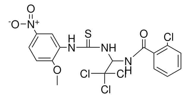 2 CL N 2 2 2 TRICHLORO 1 3 2 MEO 5 NITRO PHENYL THIOUREIDO ETHYL