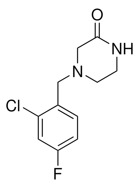 4 2 CHLORO 4 FLUOROBENZYL 2 PIPERAZINONE AldrichCPR Sigma Aldrich