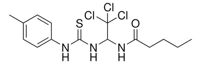 PENTANOIC ACID 2 2 2 TRICHLORO 1 3 P TOLYL THIOUREIDO ETHYL AMIDE