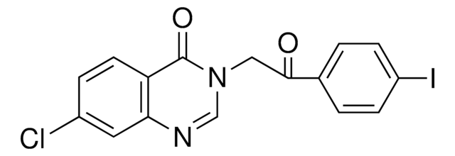 7 CHLORO 3 2 4 IODO PHENYL 2 OXO ETHYL 3H QUINAZOLIN 4 ONE