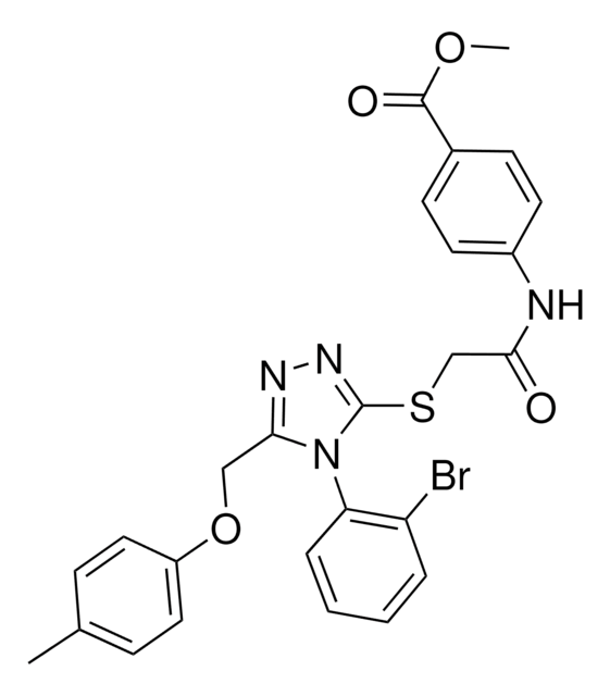 METHYL 4 4 2 BROMOPHENYL 5 4 METHYLPHENOXY METHYL 4H 1 2 4