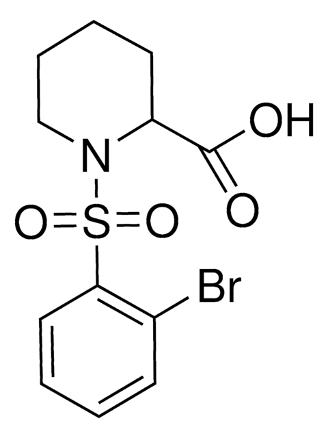 1 2 Bromophenyl Sulfonyl 2 Piperidinecarboxylic Acid AldrichCPR