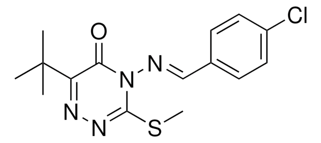 6 TERT BU 4 4 CL BENZYLIDENE AMINO 3 METHYLSULFANYL 4H 1 2 4