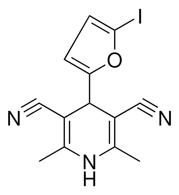 4 5 IODO 2 FURYL 2 6 DIMETHYL 1 4 DIHYDRO 3 5 PYRIDINEDICARBONITRILE