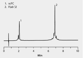 HPLC Analysis Of Monoclonal Antibody Fragments On BIOshell A400