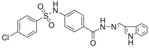 4 CHLORO N 4 2 1H INDOL 3 YLMETHYLENE HYDRAZINO CARBONYL PHENYL