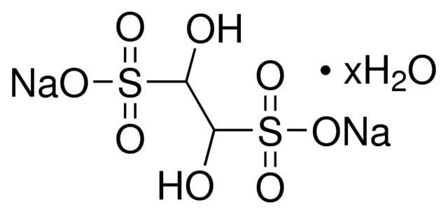 Glyoxal Sodium Bisulfite Addition Compound Hydrate 332360 05 1